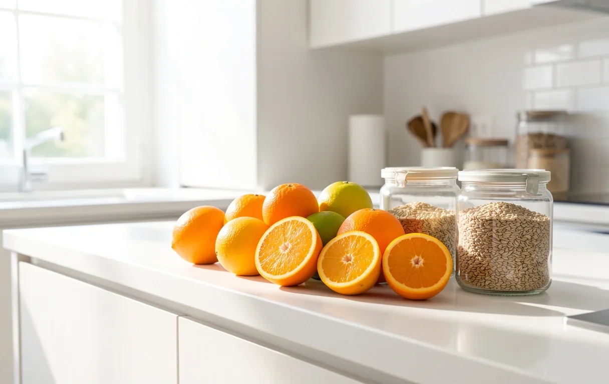 Fruits and fiber